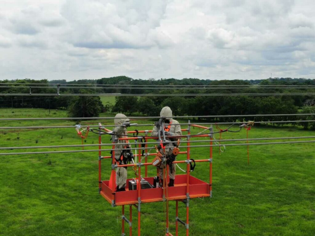 trabajos tension energia continua